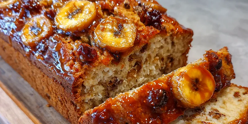Banana Cookie Loaf Delight