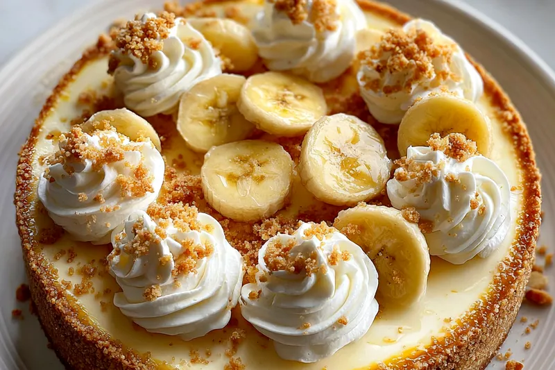 Cooking process for Banana Cream Cheesecake Delight