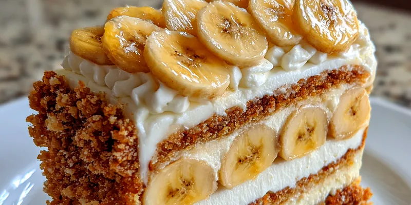 Banana Delight Layered Cake
