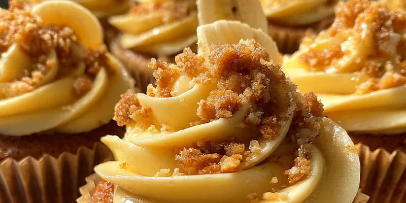 Banana Pudding Cupcakes Delight