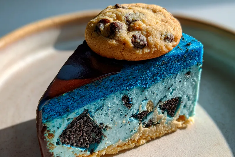 Fresh ingredients for Blue Cookie Chocolate Cake