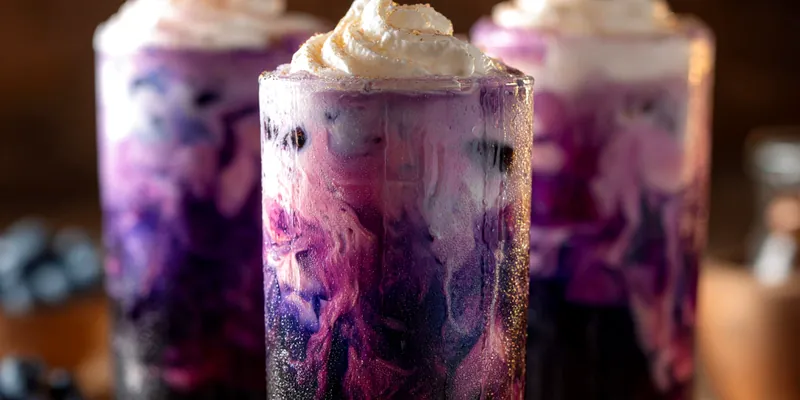 Blueberry Cream Soda Delight