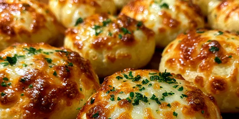 Buttery Garlic Cheese Rolls