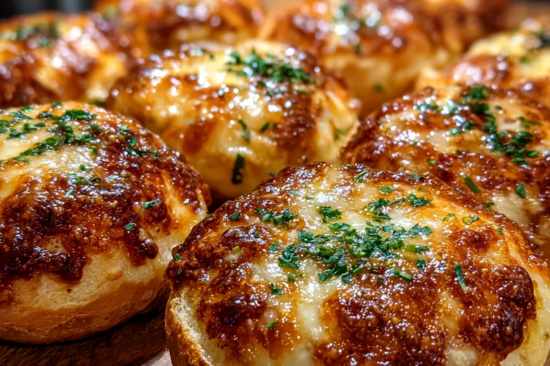 Fresh ingredients for Buttery Garlic Cheese Rolls