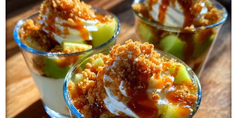 Caramel Apple Parfaits