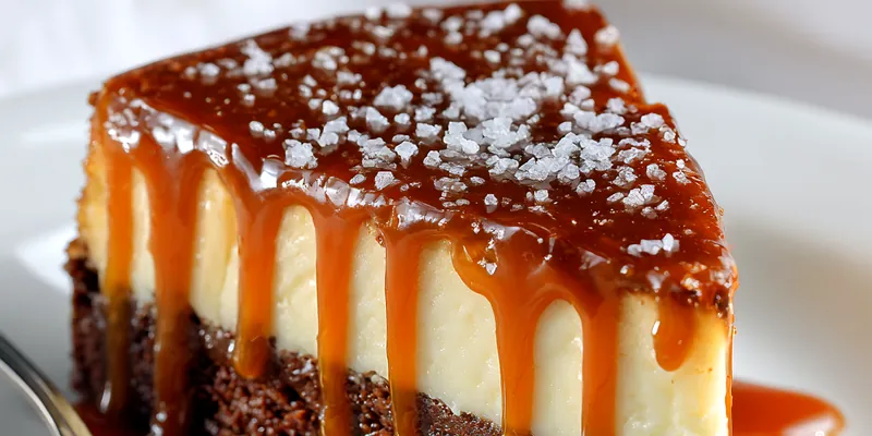 Caramel Brownie Cheesecake