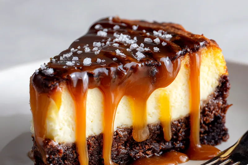 Ingredients for Caramel Brownie Cheesecake