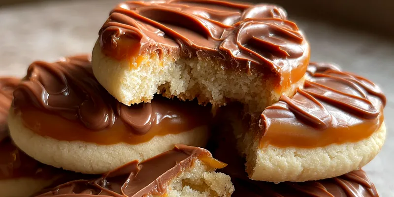 Caramel Chocolate Cookies