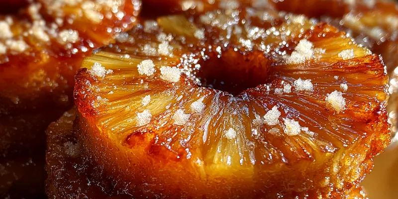 Caramelized Pineapple Sugar Treats