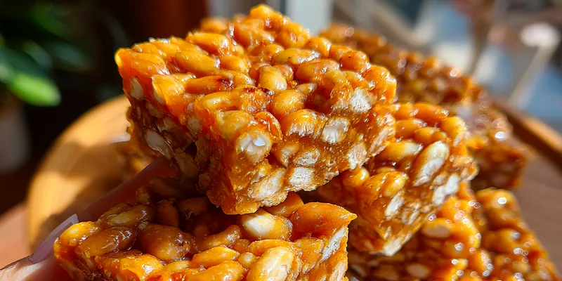 Caramelized Rice Squares
