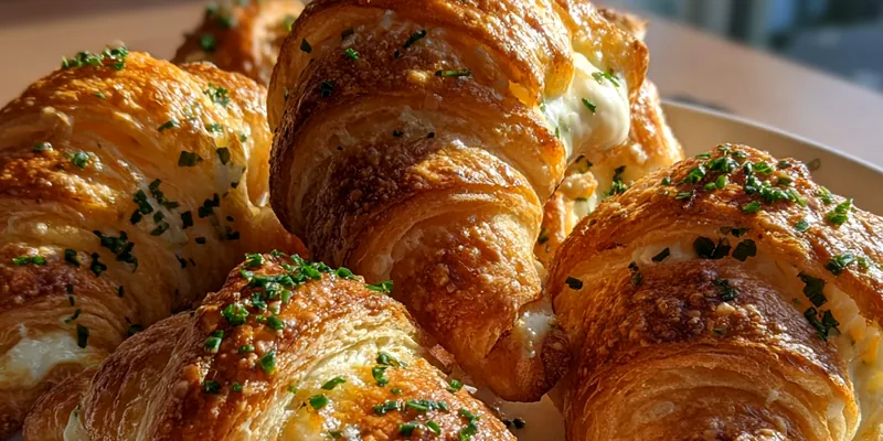 Cheese-Filled Croissants