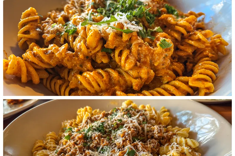 Cooking process for Cheesy Beef Tortellini Delight