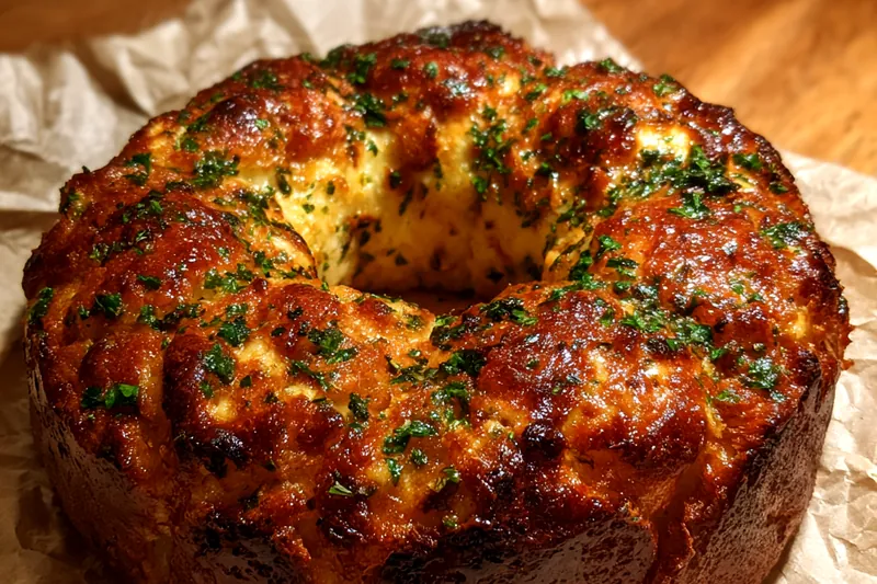 Fresh ingredients for Cheesy Herb Bread