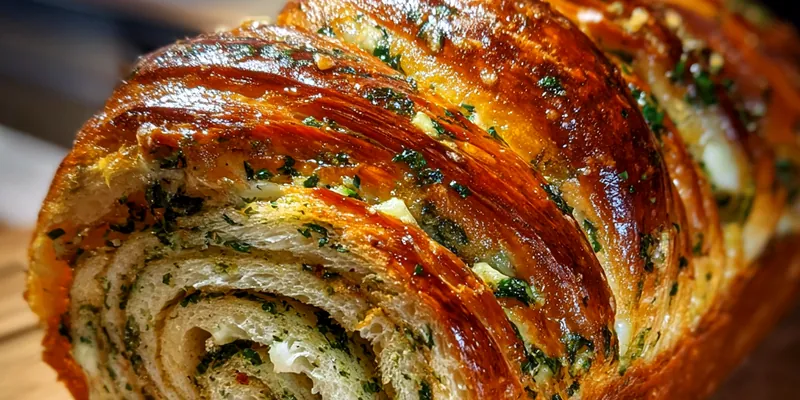Cheesy Herb Swirl Bread
