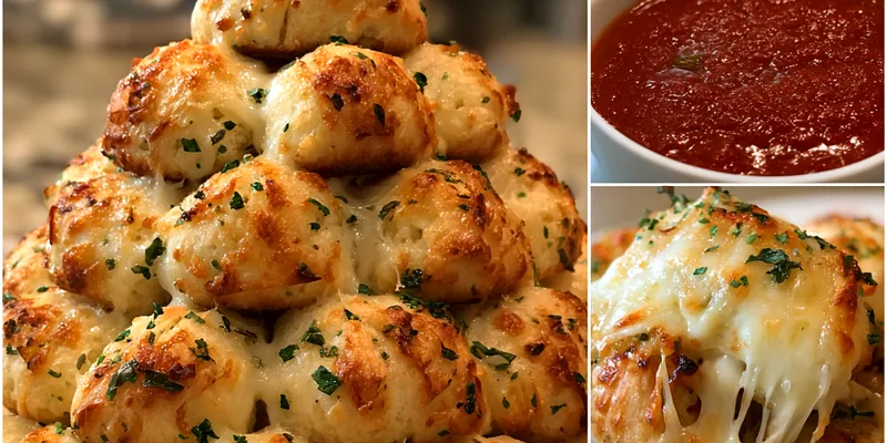 Cheesy Holiday Pull-Apart Bread