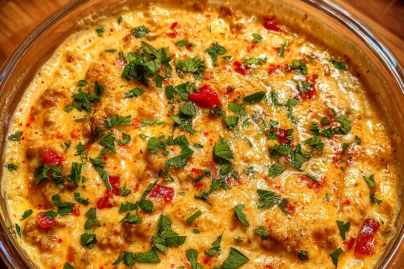 Fresh ingredients for Cheesy Rotel Ranch Delight