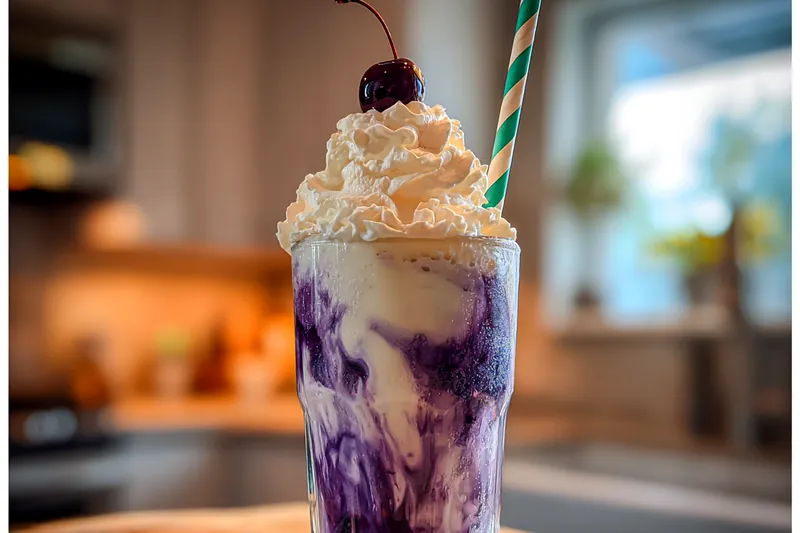 Cooking process for Cherry Cream Soda Delight