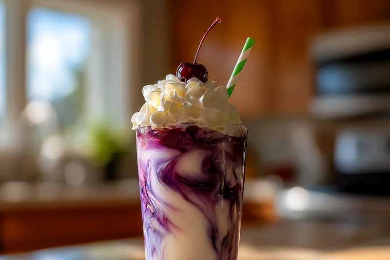 Fresh ingredients for Cherry Cream Soda Delight