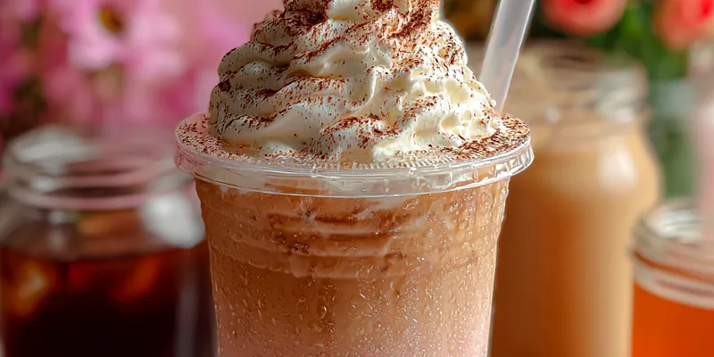 Cherry Vanilla Iced Latte