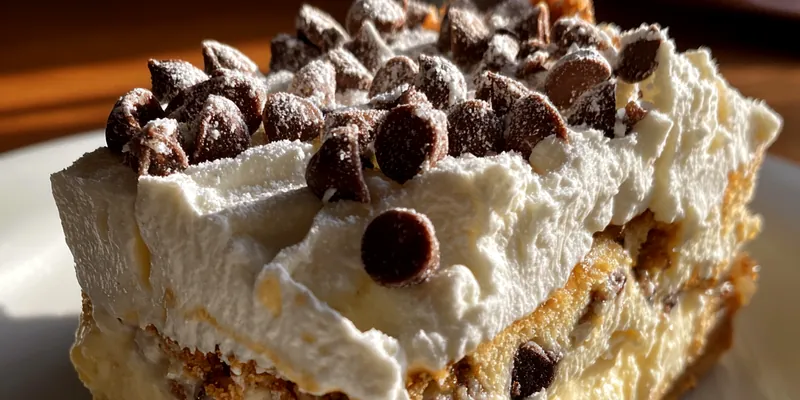 Chocolate Chip Cream Bars