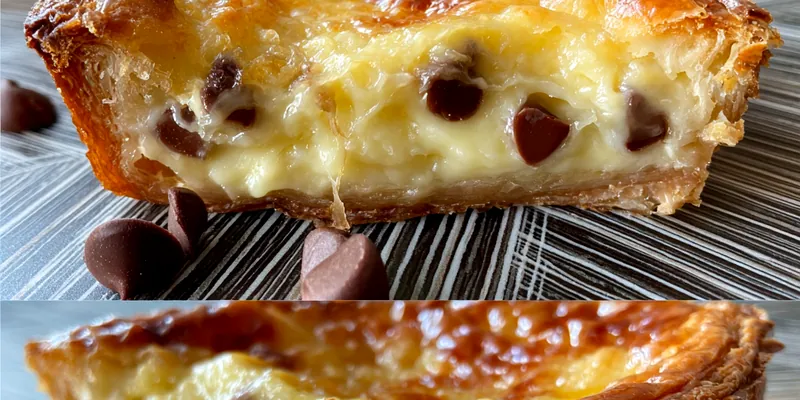 Chocolate Chip Custard Brioche