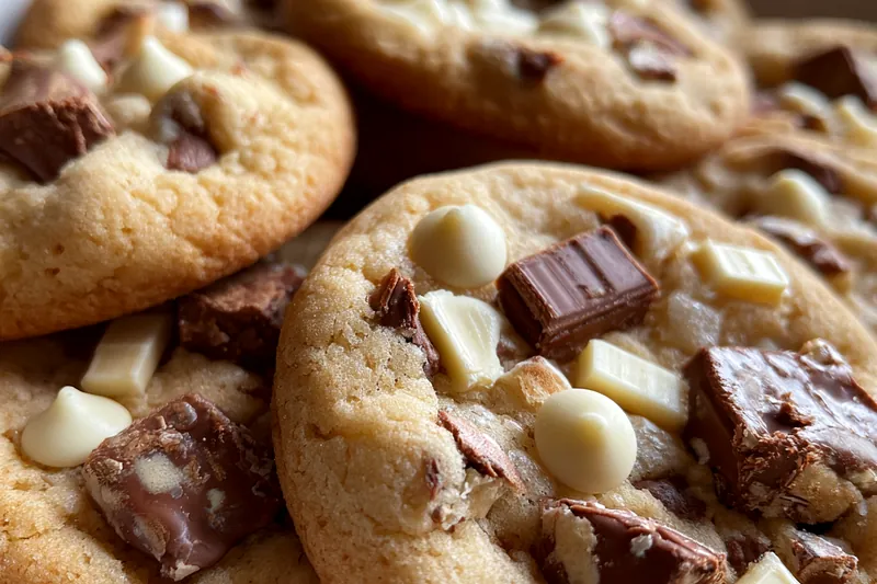 Fresh ingredients for Chocolate Chunk Cookies