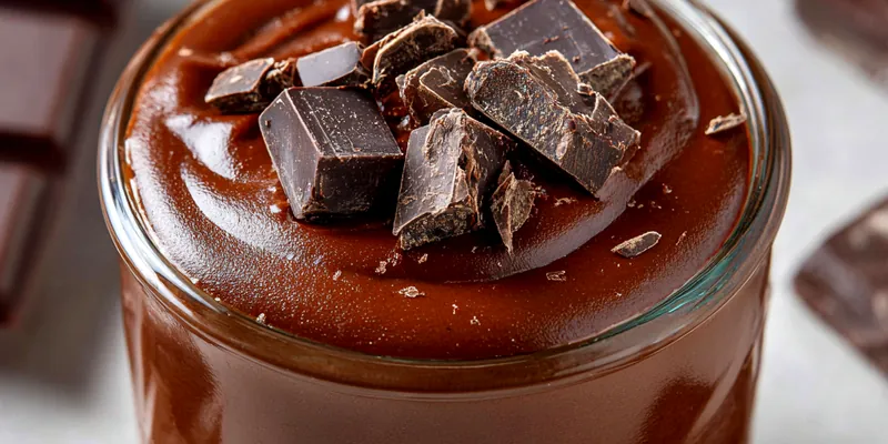 Chocolate Protein Pudding Delight