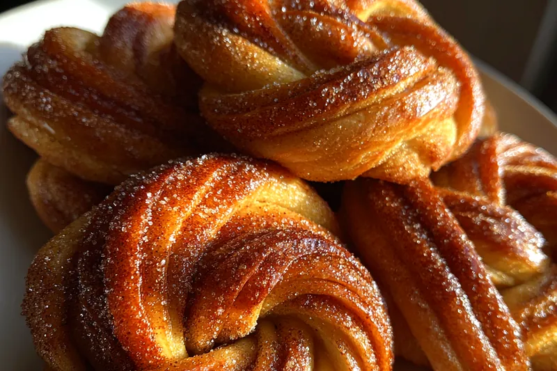 Fresh ingredients for Cinnamon Sugar Pastry Twists