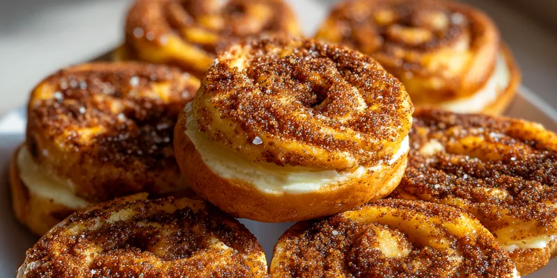Cinnamon Swirl Cheesecake Cookies