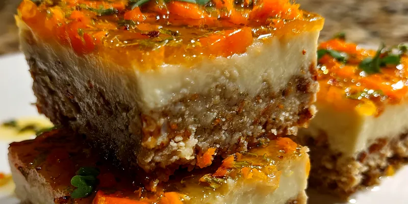 Creamy Carrot Dessert Bars