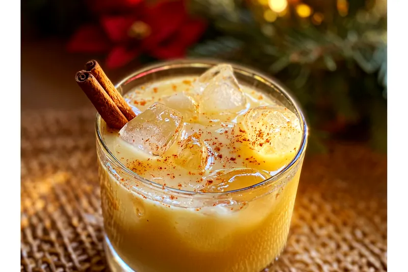 Cooking process for Creamy Cinnamon Cocktail