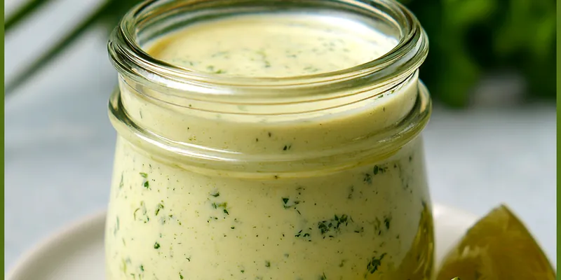 Creamy Herb Garlic Sauce