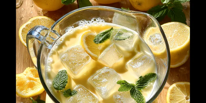 Creamy Mint Lemonade Delight