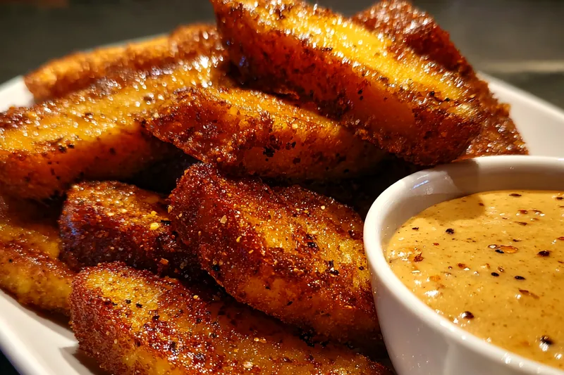 Cooking process for Crispy Apple Wedges Delight