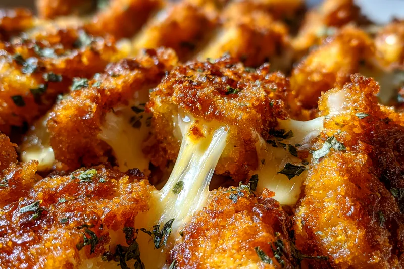 Fresh ingredients for Crispy Cheese Bites