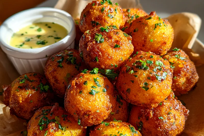 Fresh ingredients for Crispy Herb Potato Bites