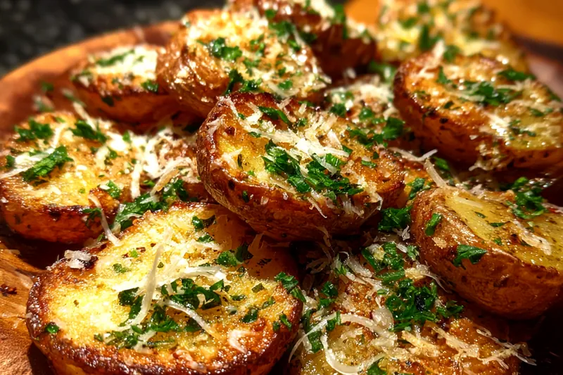 Fresh ingredients for Crispy Herb Potato Skins