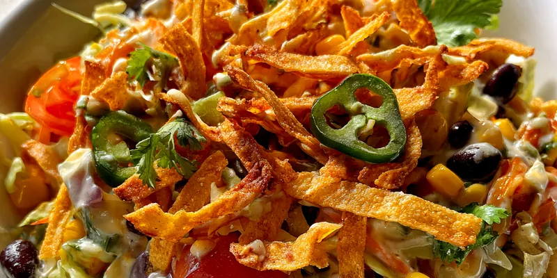 Crunchy Southwest Cabbage Salad