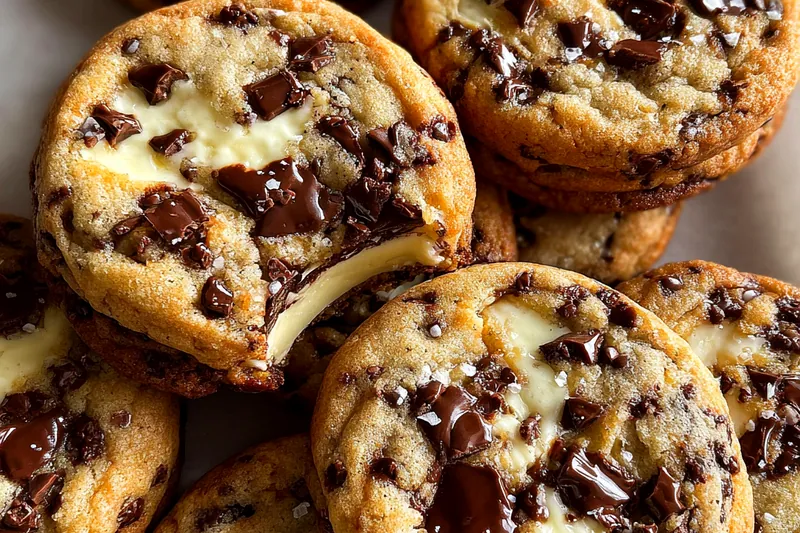 Cooking process for Decadent Chocolate Cheesecake Cookies