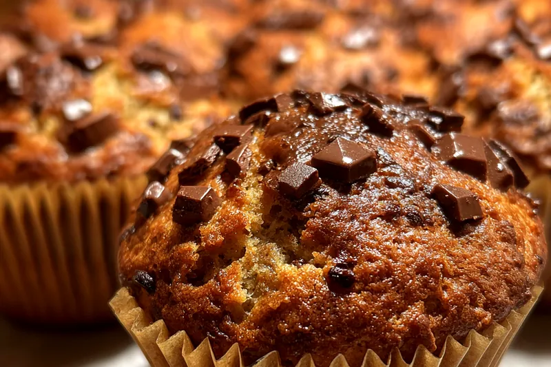 Cooking process for Decadent Chocolate Muffins