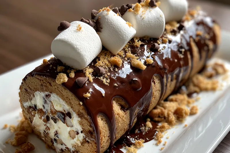 Cooking process for Decadent Chocolate Roll Delight