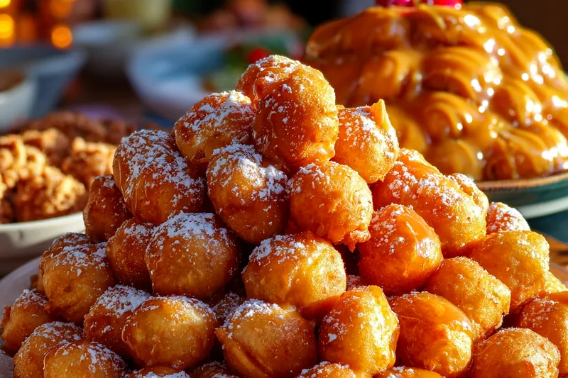 Cooking process for Easy Carnival Funnel Bites