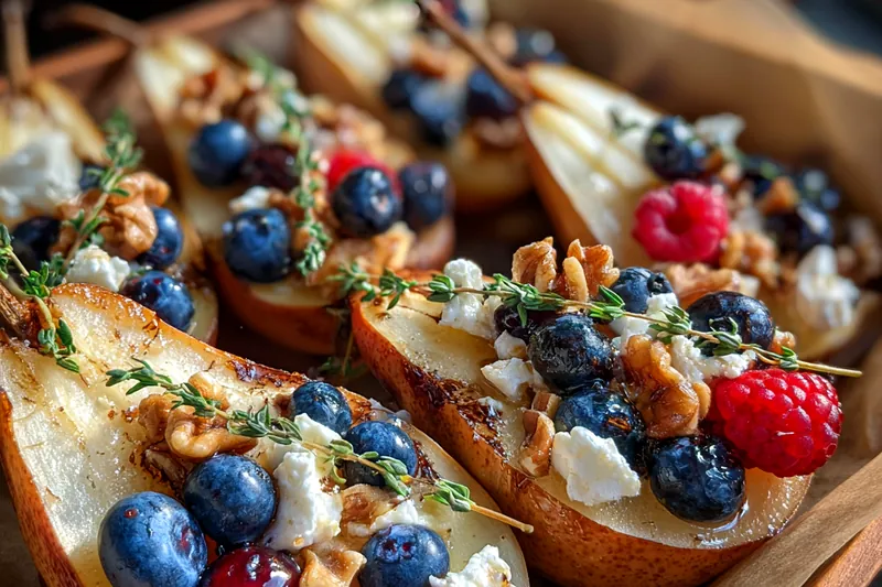 Fresh ingredients for Elegant Baked Pears Delight