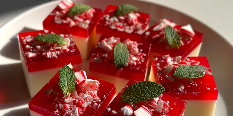 Festive Candy Cane Gummies