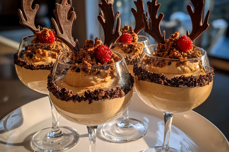 Cooking process for Festive Chocolate Mousse