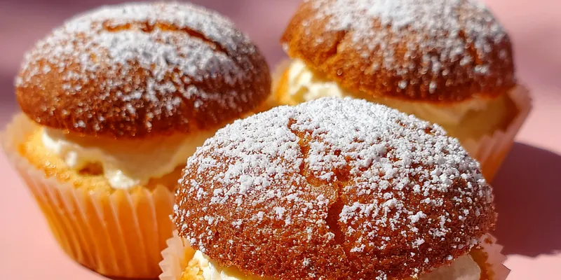 Fluffy Cheesecake Cupcakes