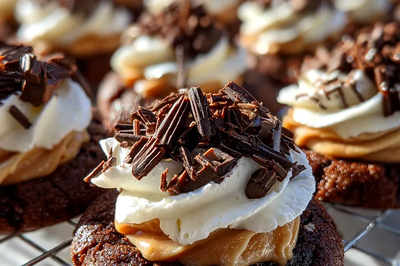 Cooking process for Gourmet Chocolate Cream Cookies
