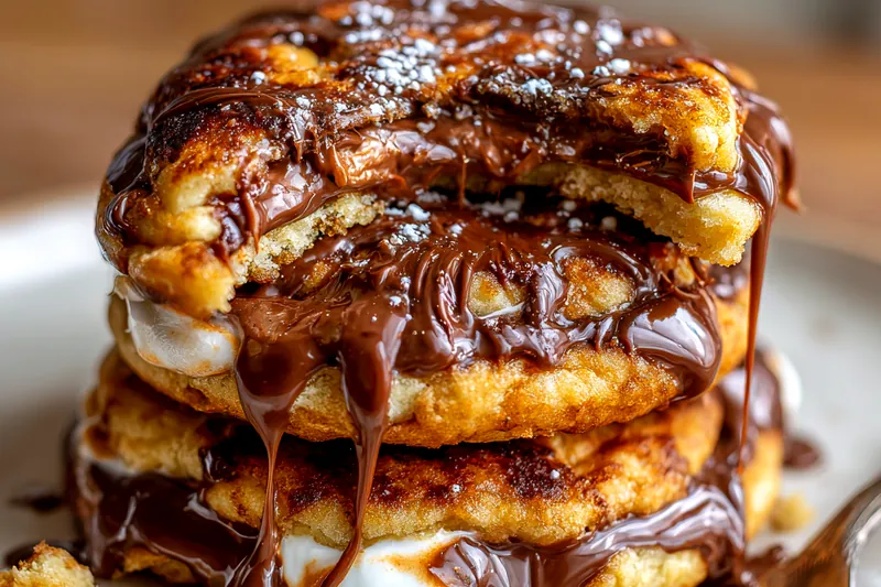 Cookies baking in the oven, golden brown and delicious.