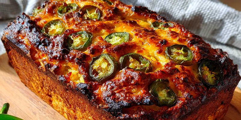 Jalapeño Cheddar Beer Bread