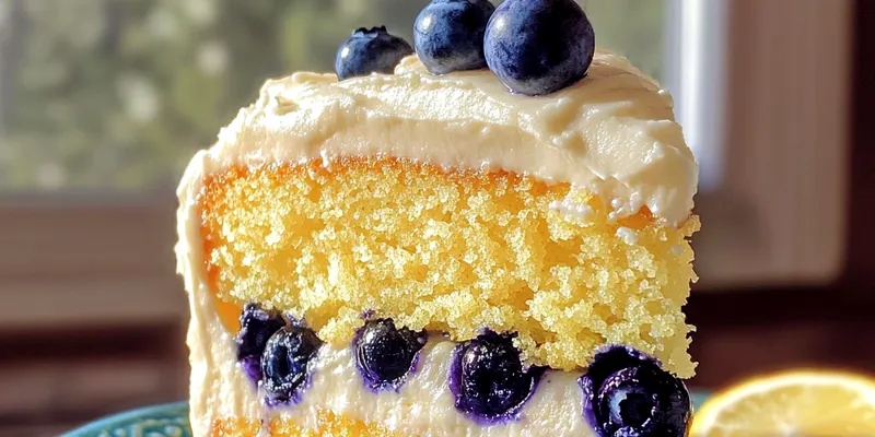 Delicious Lemon Blueberry Delight